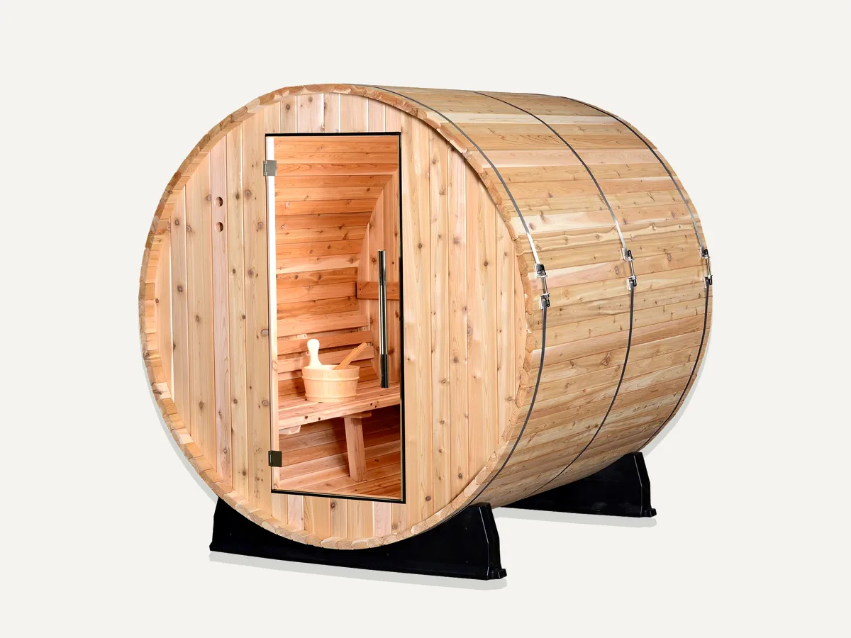Almost Heaven Pinnacle 4 Person Barrel Sauna