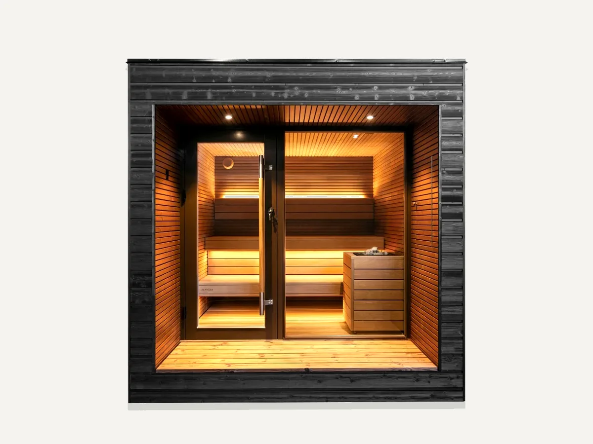 Auroom Arti Pre-Assembled 5-Person Sauna Cabin