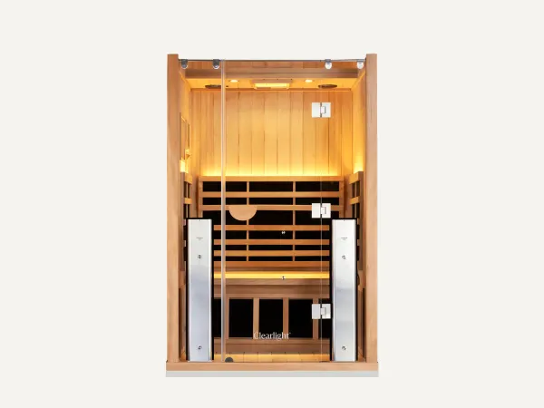Image: infraredsauna.com Clearlight Sanctuary 2 Full Spectrum + Red Light Therapy