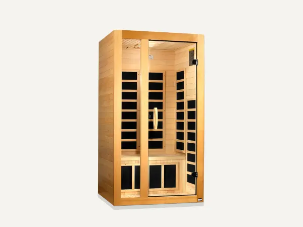 Image: goldendesigninc.com Dynamic Saunas Gracia 1–2 Person (DYN-6119-01)
