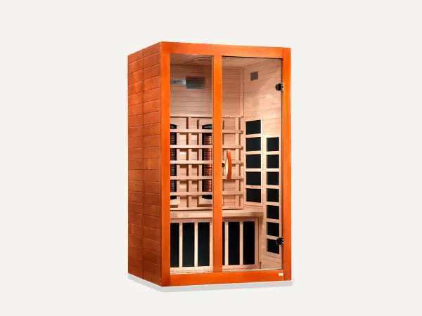 Image: goldendesigninc.com Dynamic Saunas Santiago 2 Person Full Spectrum (DYN-6209-03)