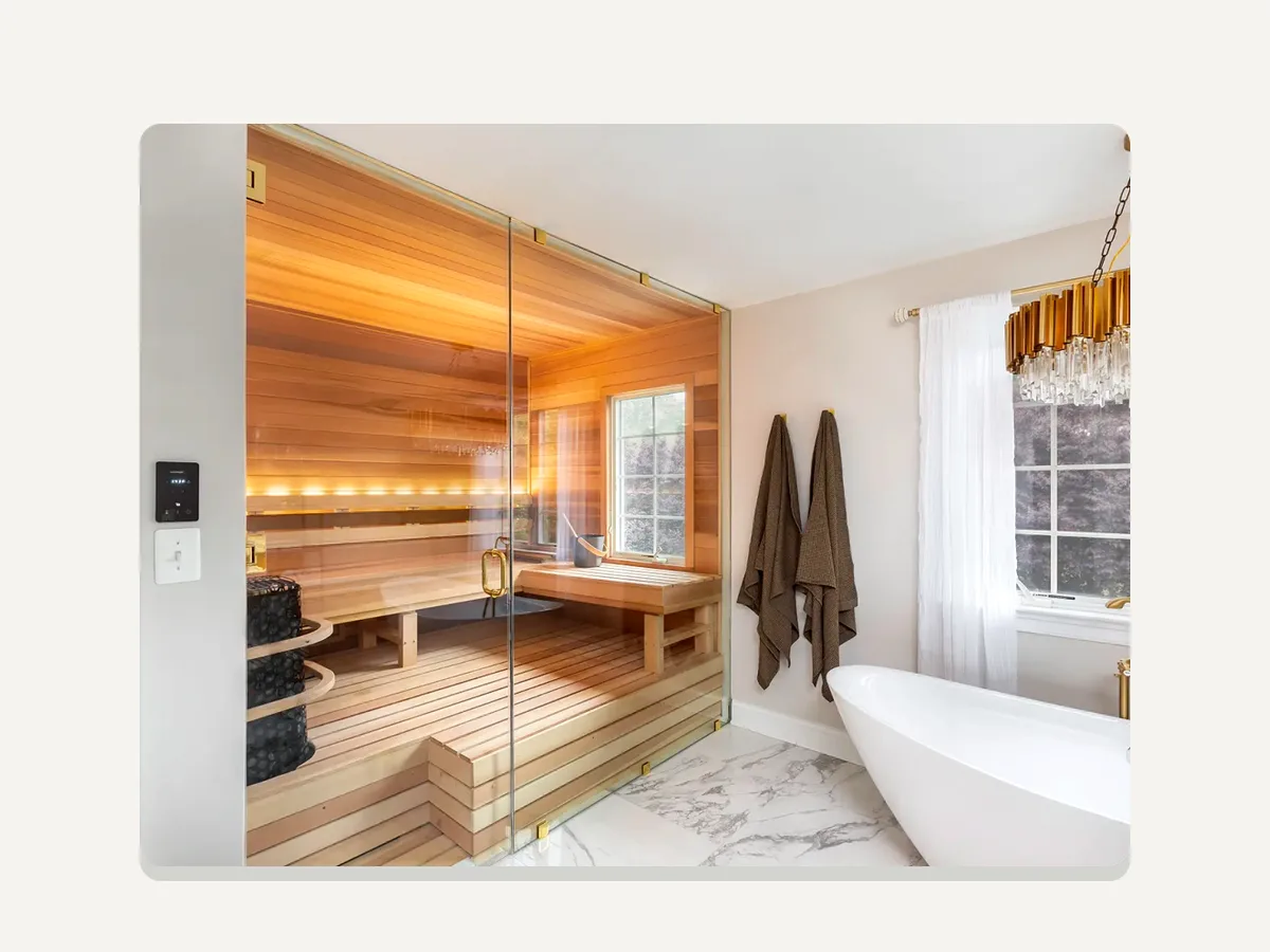 Finnleo Custom-Cut Sauna Package