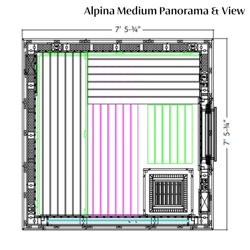 Almost Heaven Alpina Outdoor Sauna (Heritage Collection), photo 11 of 11