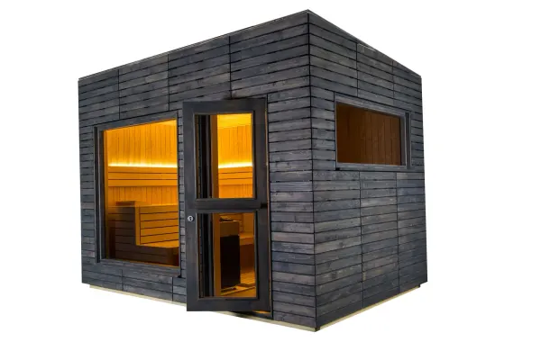Image: almostheaven.com Almost Heaven Alpina Outdoor Sauna (Heritage Collection), photo 7 of 11