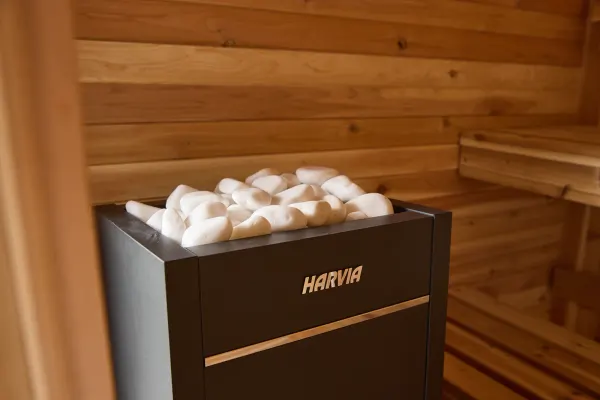 Image: almostheaven.com Almost Heaven Blackwater 4 Person Cube Sauna, photo 9 of 11
