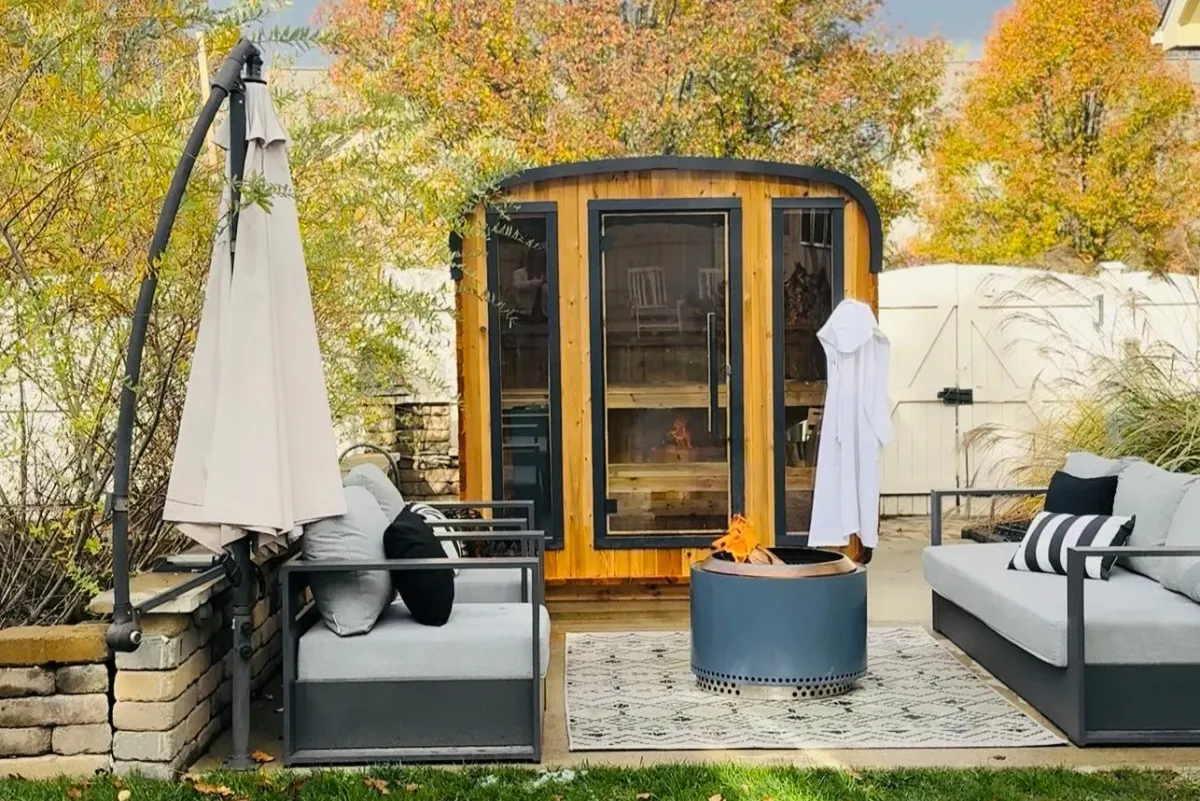 Almost Heaven Blackwater 4 Person Cube Sauna, photo 5 of 11