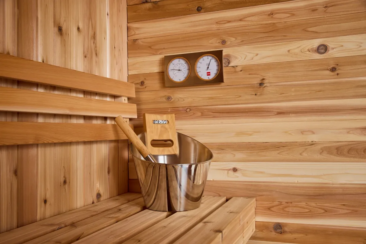 Almost Heaven Blackwater 4 Person Cube Sauna, photo 7 of 11
