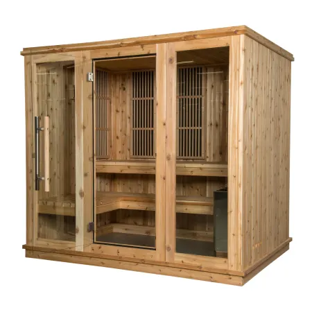 Image: almostheaven.com Almost Heaven Bridgeport 6 Person Indoor Sauna, photo 7 of 9