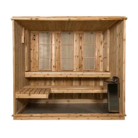 Image: almostheaven.com Almost Heaven Bridgeport 6 Person Indoor Sauna, photo 3 of 9