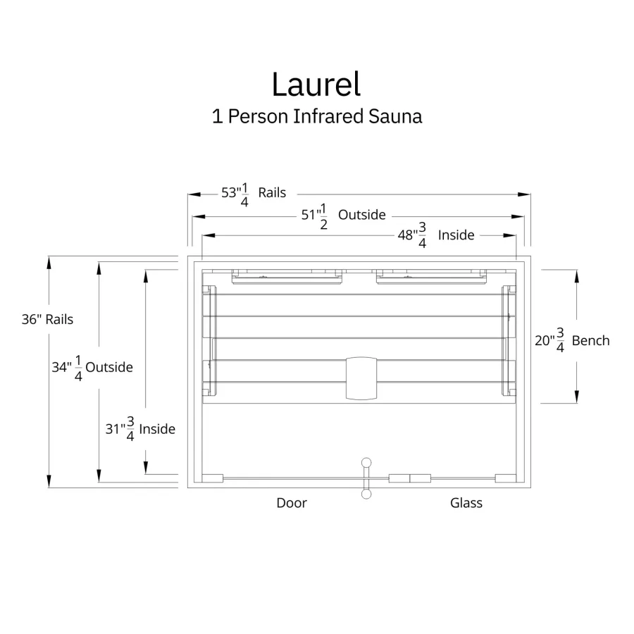 Almost Heaven Laurel 1 Person Infrared Sauna, photo 7 of 7