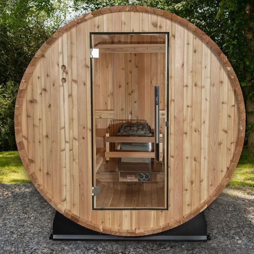 Almost Heaven Pinnacle 4 Person Barrel Sauna, photo 6 of 7