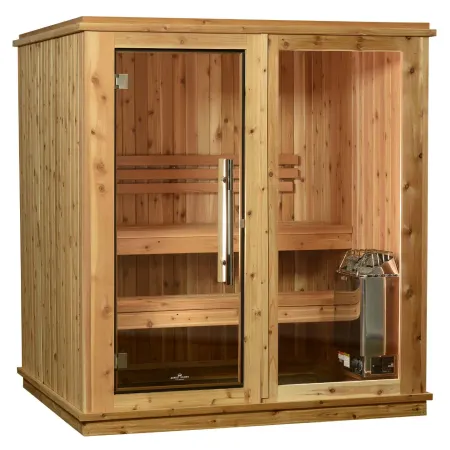 Almost Heaven Rainelle 4 Person Indoor Sauna, photo 3 of 8