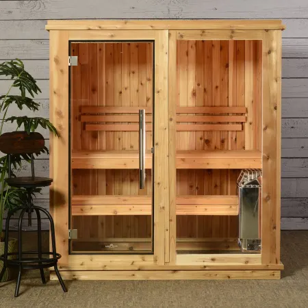 Almost Heaven Rainelle 4 Person Indoor Sauna, photo 6 of 8