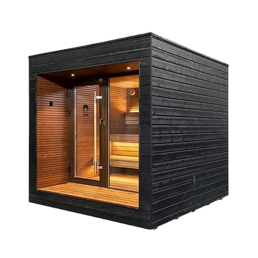 Auroom Arti Pre-Assembled 5-Person Sauna Cabin, photo 2 of 9