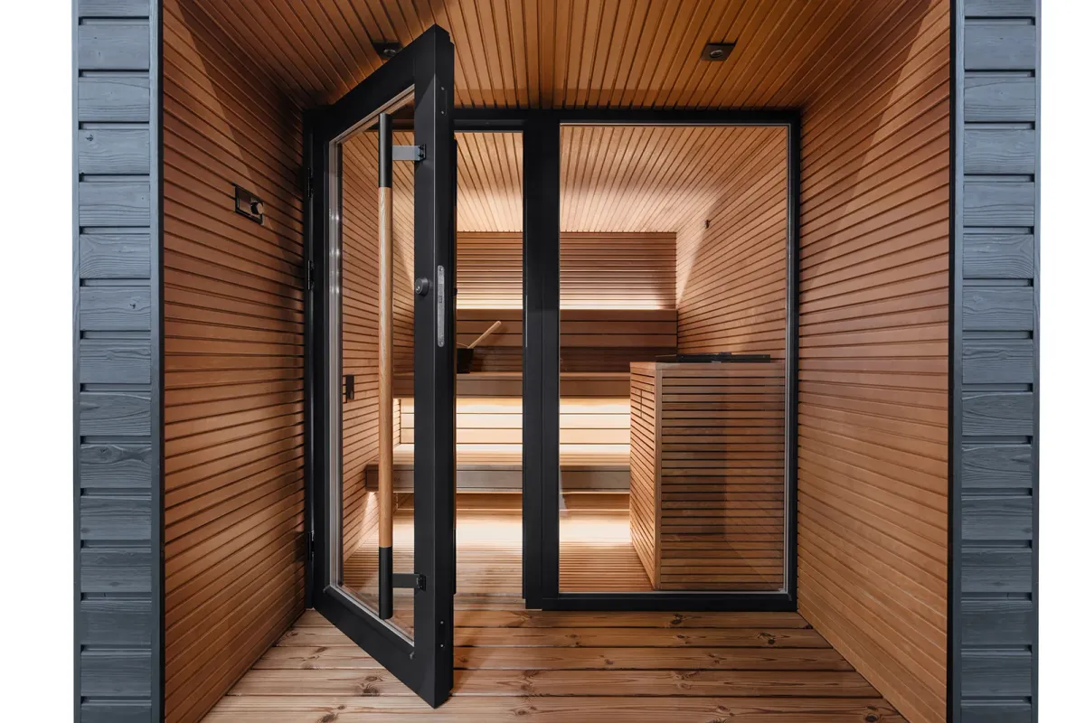 Auroom Arti Pre-Assembled 5-Person Sauna Cabin, photo 4 of 9