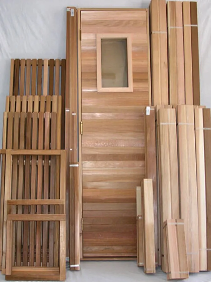 Cedar Brook Sauna Modular (Pre-FAB) Sauna Kit / Sauna Materials Package, photo 2 of 2