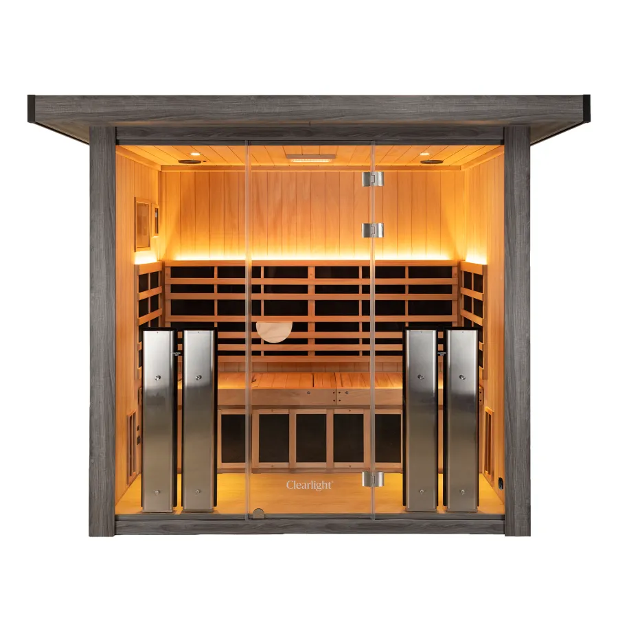 Clearlight Sanctuary Outdoor 5 Infrared Sauna, photo 3 of 3