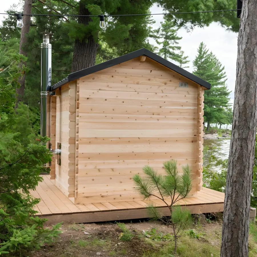 Dundalk LeisureCraft Canadian Timber Georgian Cabin (CTC88W), photo 5 of 11