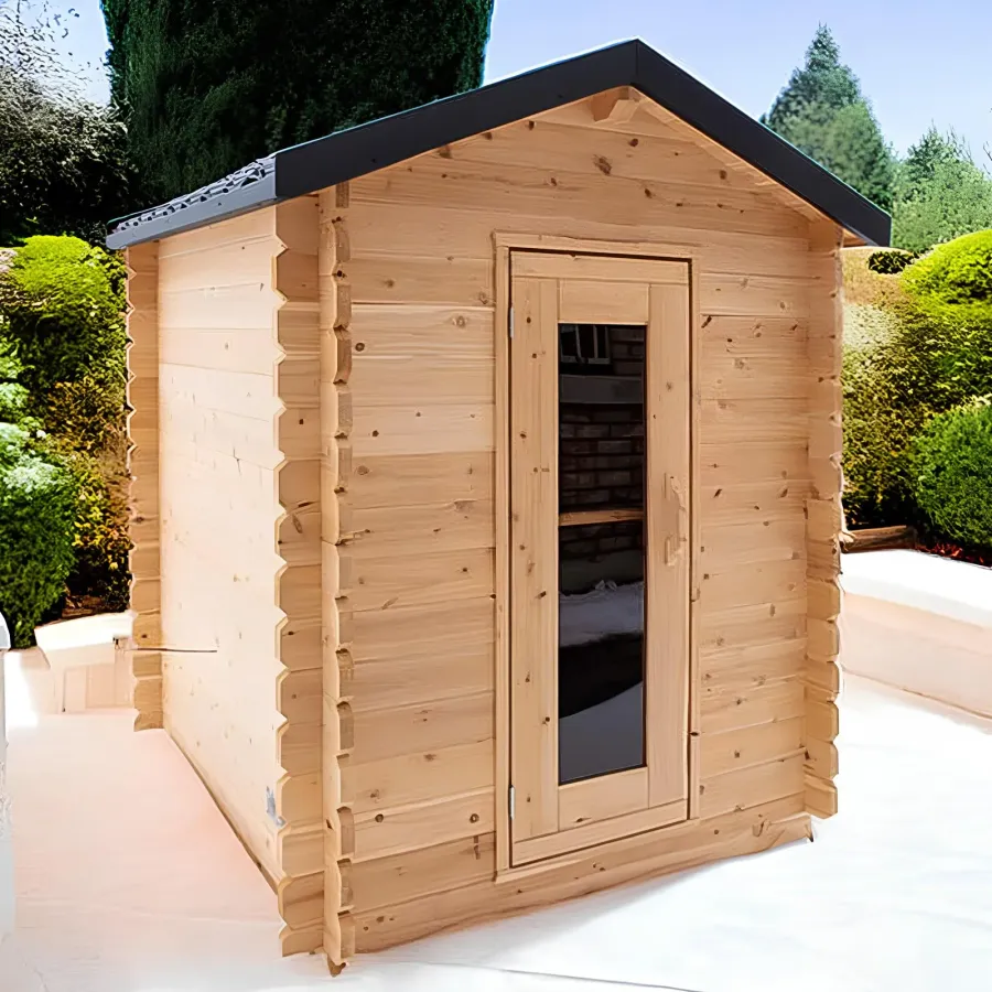 Dundalk LeisureCraft Canadian Timber Granby Cabin Sauna CTC66W, photo 3 of 9