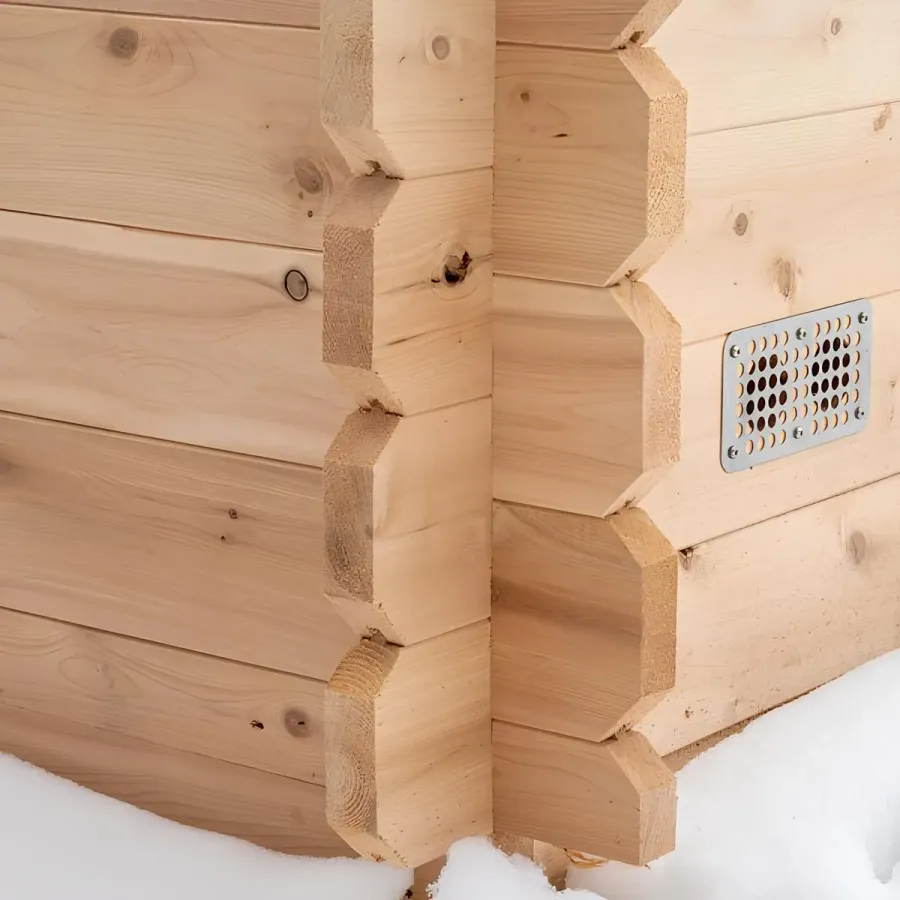 Dundalk LeisureCraft Canadian Timber Granby Cabin Sauna CTC66W, photo 8 of 9