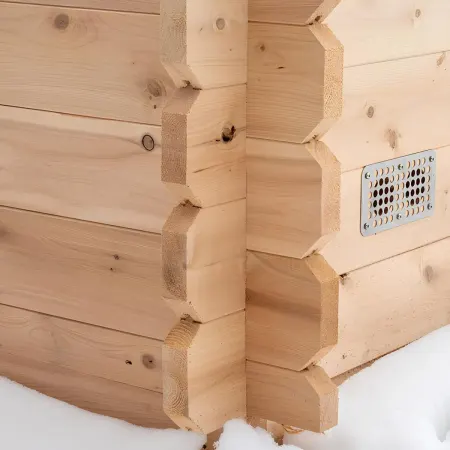 Image: topture.com Dundalk LeisureCraft Canadian Timber Granby Cabin Sauna CTC66W, photo 8 of 9