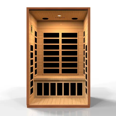 Image: goldendesigninc.com Dynamic Saunas Cordoba 2 Person (DYN-6203-01), photo 4 of 9