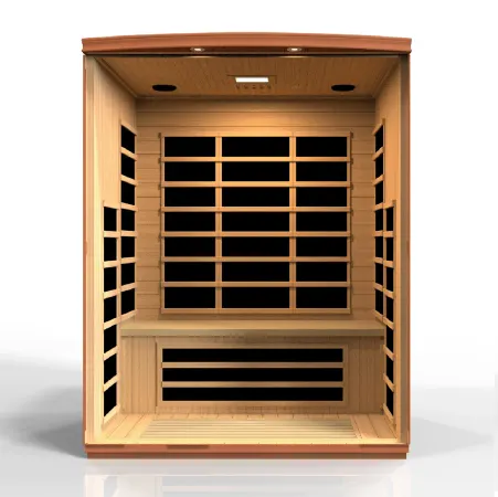 Image: goldendesigninc.com Dynamic Saunas Lugano 3 Person Elite (DYN-6336-02), photo 4 of 10