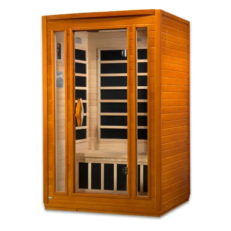 Image: goldendesigninc.com Dynamic Saunas San Marino 2 Person (DYN-6206-01), photo 3 of 10