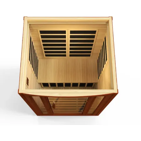Image: goldendesigninc.com Dynamic Saunas San Marino 2 Person (DYN-6206-01), photo 5 of 10