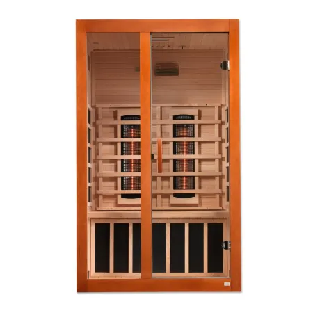 Image: goldendesigninc.com Dynamic Saunas Santiago 2 Person Full Spectrum (DYN-6209-03), photo 2 of 8