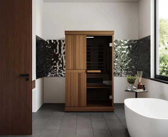 Image: topture.com Finnmark Designs FD-4 Trinity Infrared & Steam Sauna Combo, photo 2 of 10