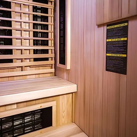 Image: topture.com Finnmark Designs FD-4 Trinity Infrared & Steam Sauna Combo, photo 5 of 10