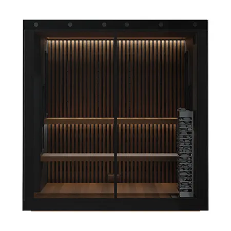 Image: finnmarkdesigns.com Finnmark Designs Trinity FD-9 Outdoor Combination Sauna (SKU FD-KN005), photo 2 of 4
