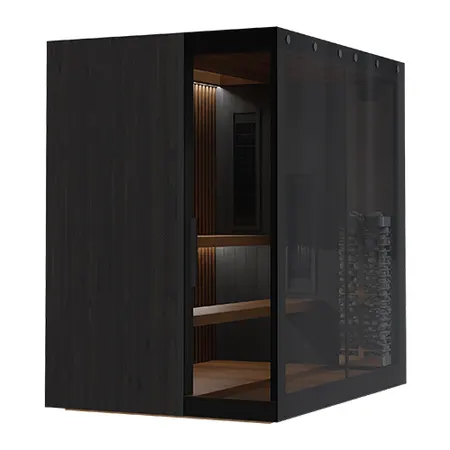 Image: finnmarkdesigns.com Finnmark Designs Trinity FD-9 Outdoor Combination Sauna (SKU FD-KN005), photo 4 of 4
