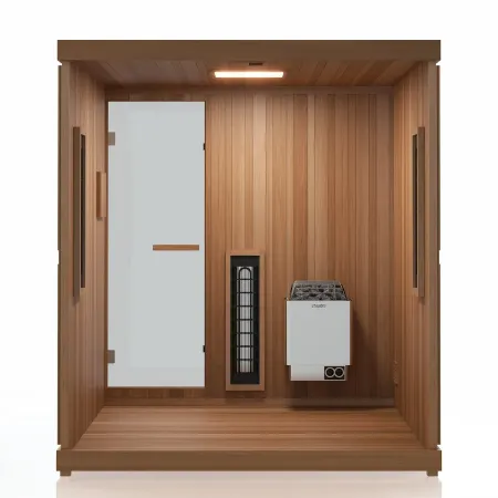 Image: topture.com Finnmark Designs FD-5 Trinity XL Infrared & Steam Sauna Combo, photo 3 of 9