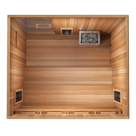 Image: topture.com Finnmark Designs FD-5 Trinity XL Infrared & Steam Sauna Combo, photo 4 of 9