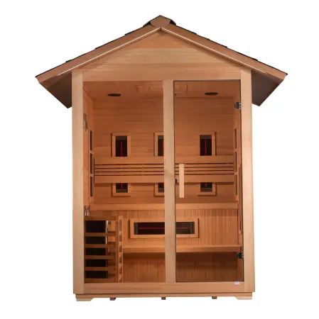 Image: goldendesigninc.com Golden Designs Carinthia 3 Person Hybrid (GDI-8123-01), photo 2 of 10