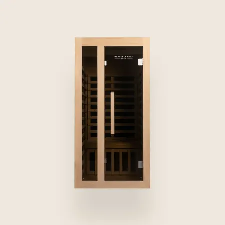 Image: heavenlyheatsaunas.com Heavenly Heat 1-Person Far Infrared Sauna, photo 2 of 5