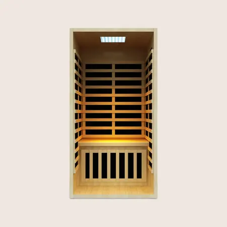 Image: heavenlyheatsaunas.com Heavenly Heat 1-Person Far Infrared Sauna, photo 5 of 5