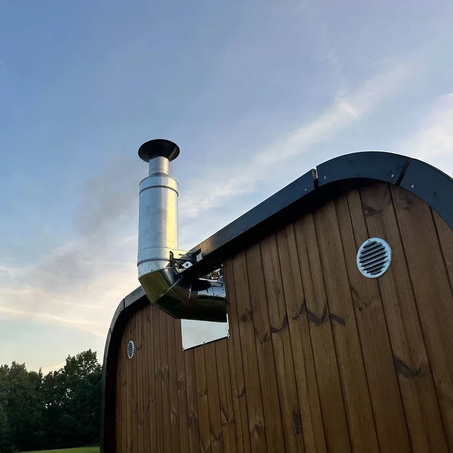 Heritage Sauna Mobile Lux Halo Sauna Trailer 6-8-Person with HUUM Heater, photo 3 of 4