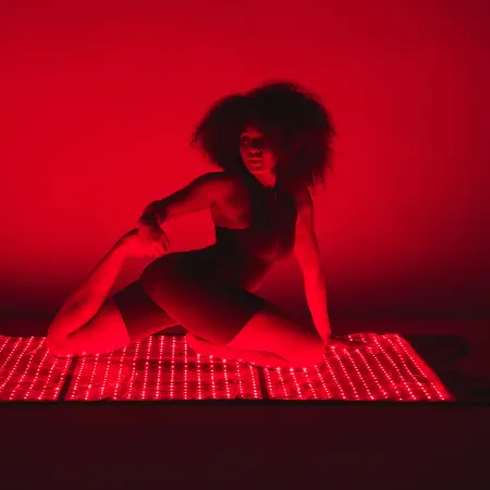 Image: higherdose.com HigherDOSE Full Body Red Light Mat, photo 2 of 5