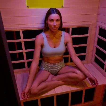Image: higherdose.com HigherDOSE Full Spectrum Infrared Sauna (2-Person), photo 2 of 3