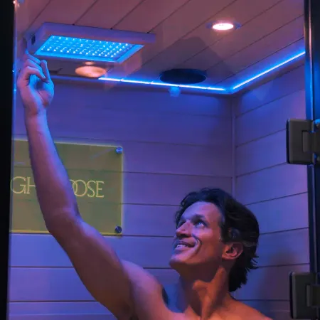 Image: higherdose.com HigherDOSE Full Spectrum Infrared Sauna (2-Person), photo 3 of 3