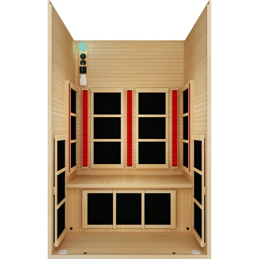 JNH Lifestyles Arki Duo 2-Person Red Light Therapy + Full Spectrum Infrared Sauna, photo 7 of 9