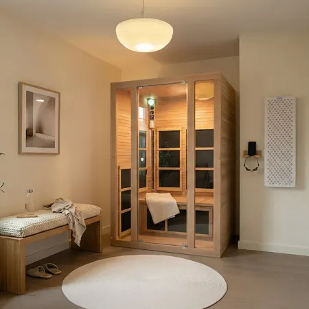 Image: jnhlifestyles.com JNH Lifestyles Tosi 2-Person Cedar, photo 2 of 8