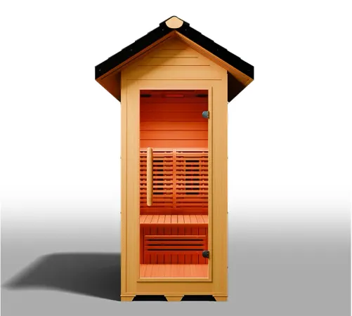 Image: medicalsaunas.com Medical Saunas Nature 4 Outdoor Infrared Sauna, photo 8 of 8