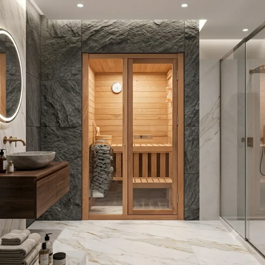 Redwood Outdoors Alcove Indoor Sauna - 2 Person, photo 6 of 8