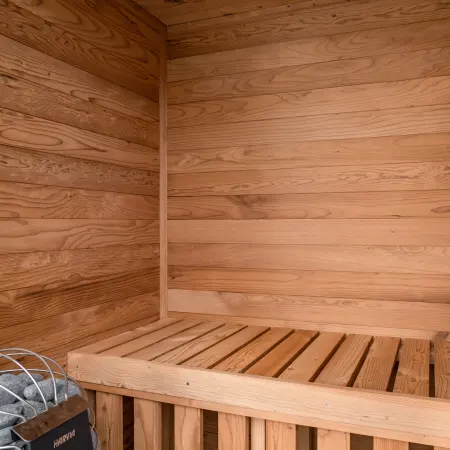 Image: redwoodoutdoors.com Redwood Outdoors Alcove Indoor Sauna - 2 Person, photo 7 of 8