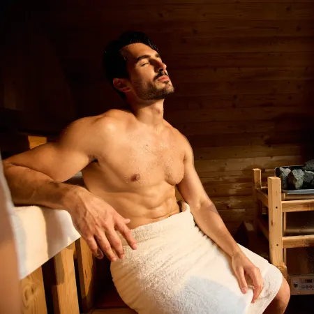 Image: redwoodoutdoors.com Redwood Outdoors Extra-Wide Outdoor Barrel Sauna - 6 Person, photo 7 of 10