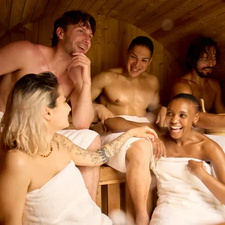 Image: redwoodoutdoors.com Redwood Outdoors Extra-Wide Outdoor Barrel Sauna - 6 Person, photo 8 of 10